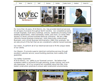 Tablet Screenshot of mwec.biz